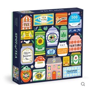 Spot of Tea Galison 500 Piece Puzzle